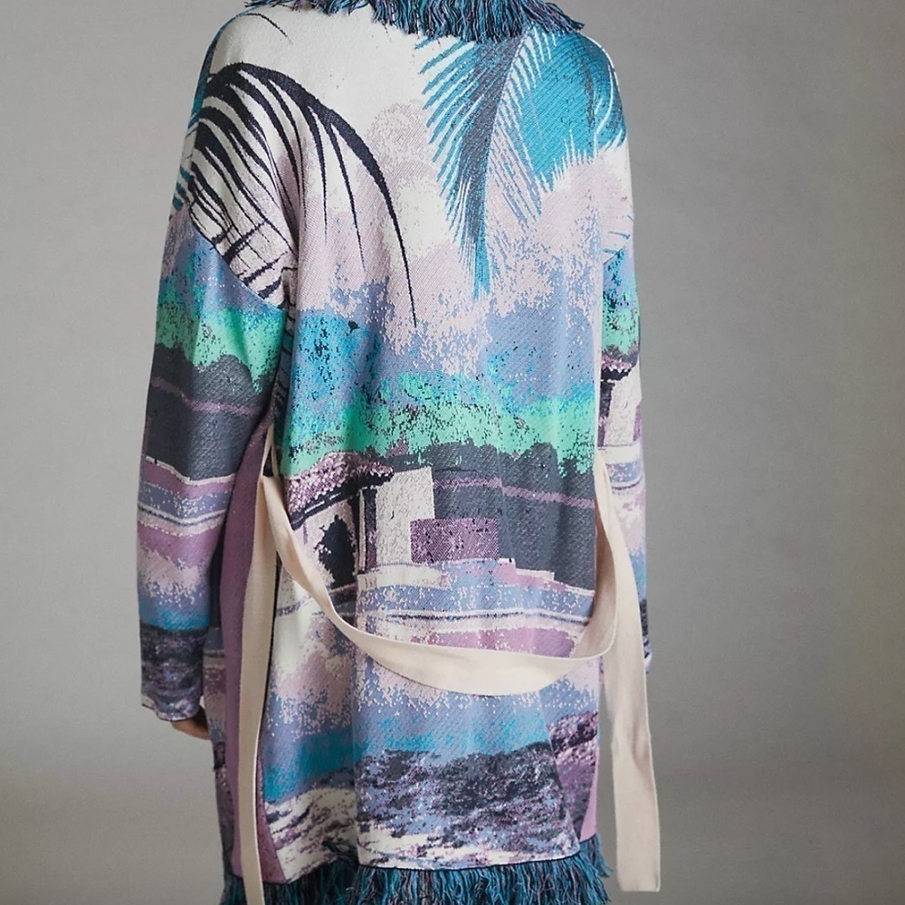 Aldomartins Moira Fringed Cardigan - Picture 4 of 14